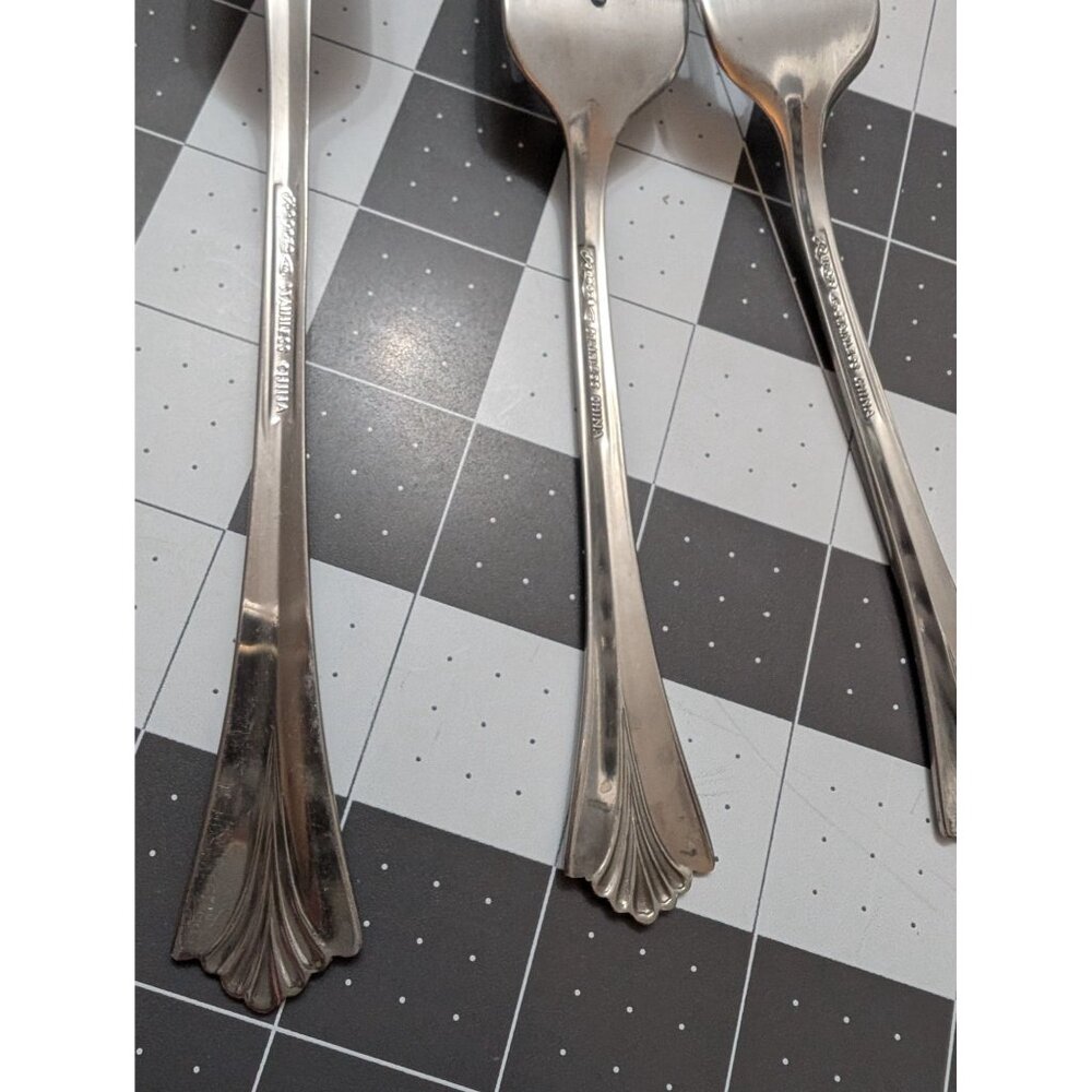 Rogers China Stainless Steel Triumph RG53 lot 3 forks various sizes - Picture 5 of 6